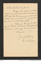 Nachlass Franz Steindachner, Brief von W. J. Ansorge an Franz Steindachner (16.01.1912), Inv.Nr. 12.02, Seite 4